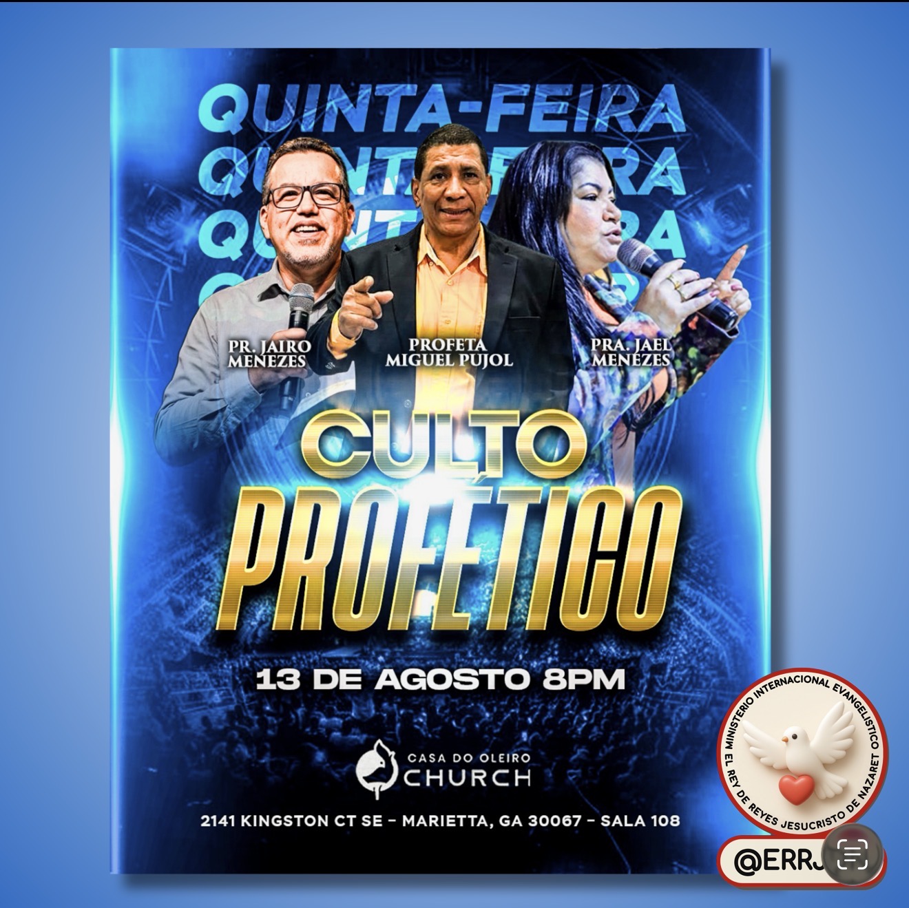 Evento 13 de agosto